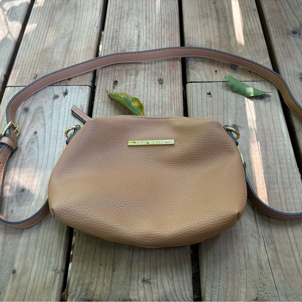 Steve Madden Beige Crossbody Bag